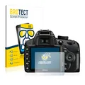 BROTECT Schutzglas für Nikon D3200 Schutzfolie Panzer Folie Glas Displayschutz Made in Germany [Extrem Kratzfest 9H, Anti-Fingerprint,Transparent]