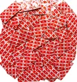 Kondome 100 Stück Durex London ROT mit Erdbeeraroma 52mm Condom Präservativ
