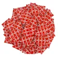100er Kondome London Rot 100 Stück Beutel mit Erdbeer Aroma Condome Safer Sex