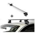 Fahrradträger Bike Pro + Dachträger K1 MEDIUM kompatibel mit für Mercedes A (W168) (5Türer) 97-04