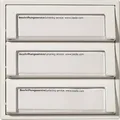 SIED VARIO Tasten-Modul TM511-03B 3fach 12670 1 braun (200012670-01)