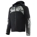 Dainese - Ignite 2 Tex Jacket, Motorradjacke Aus Stoff Mit Kapuze, Mann, Schwarz/Grau, 50