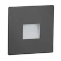 LED Treppenlicht/Wandeinbauleuchte FOW für innen und außen Downlight eckig