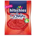 (10,64€/1kg) Hitschies Erdbeere Schnüre, Fruchtgummi, 125g Beutel