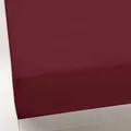 Formesse Bella-Donna Jersey Spannbettlaken 70x190 - 80x220 cm | cabernet - rot