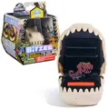 Bitzee Jurassic World – Interaktives Dino-Spielzeug im T-Rex-Design, mit 25 virtuellen Dinosauriern, Battle Modus und Spielen, Sammlerstück, Geschenk für Kinder ab 5 Jahren