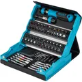 HAZET SmartCase Bit Satz 2200SC-1 Sechskant6,3 (1/4 Zoll) Schlitz Profil, Kreuzschlitz Profil P... (Innensechskant, Innensechsrund TX, Kreuz Phillips PH, Kreuz Pozidriv PZ, Schraubschlitz) (2200SC-1)