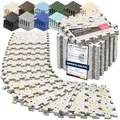 Schutzmatten Bodenschutzmatte Set Sportmatte Gymnastikmatte Puzzlematte: Puzzle Sportgeräte Matte Fitnessmatte Turnmatte Unterlegmatte Bodenmatte Sport Mat Trainingsmatte Gummimatte Yogamatte Fitness
