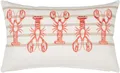 PAD Dekokissen LOBBY, Made in Europe, Kissenhülle ohne Füllung, Motiv Hummer, 1 Stück, 35x60 cm
