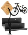 PARAX Fahrradwandhalterung U-RACK, Geeignet für Fahrräder bis 35 kg, kompatibel mit allen Lenkerbreiten.