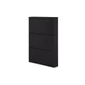 WOOOD Schuhschrank   ¦ schwarz ¦ Maße (cm): B: 66 H: 103