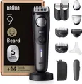 Braun BT9565 Barttrimmer Series 9 mit 14 Barber-Tools, 180 Min Akku, Wasserdicht