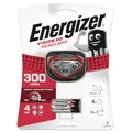 Energizer Stirnlampe LED, Vision Superhelle Kopflampe für Camping, Outdoor und Wandern, Batterie Enthalten, Rot
