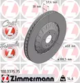 Bremsscheibe (pro Einheit) ZIMMERMANN 100.3375.75