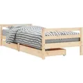 vidaXL Kinderbett mit Schubladen 90x190 cm Massivholz Kiefer 834447
