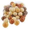 Bieco Bälle für Bällebad Chocolate Bliss | 100 Stück | Bunte Bälle | Bällebad Kinder Baby Ball Kinder | Spiele für draussen