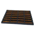 Hanse Home Brushes Fußmatte Kokos und Gummi 40x60cm – rutschfeste Schmutzfangmat