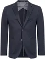 HECHTER Paris CASUAL Herren-Jerseysakko Modern-Fit Blau 94