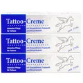 Pegasus Pro Tattoo-Creme 3er-Set, Tägliche Pflege & Aftercare, Feuchtigkeitsspendend mit Cajeputöl, je 25ml - Optimaler Tattooschutz, Made in Germany
