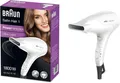 Braun HD180 Satin Hair 1 Power Perfection Haartrockner Föhn Stylingdüse weiß