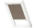 VELUX Dachfenster Wabenplissee muscat mit weißem Alu-Rahmen elektronisch FMC UK1