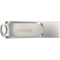 SanDisk Ultra Dual Luxe Typ-A/Typ-C 128GB USB-Stick Swivel, bis zu 150 MB/s, USB 3.2 Gen 1x1 5 Gbit/s