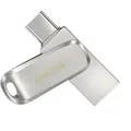 Sandisk Ultra Dual Drive Luxe Usb-stick 128 Gb Usb Type-a / Usb Type-c 3.2 Gen 1 (3.1 Gen 1) Edelstahl