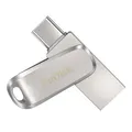 SanDisk Ultra Dual USB Flash Drive Luxe 128GB USB-Stick Highspeed Win Mac