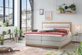 Belanoti Boxspringbett Age (Unterbox, Matratze, Topper), 180x200 cm, Holz, Eiche, Visco-Topper, H2/H3 wendbar, 7-Zonen-TFK