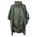 MFH US Army Regenponcho RipStop Regencape Regenmantel Regenanzug (DE/NL/SE/PL, Alphanumerisch, Einheitsgröße, Regular, Regular, oliv)