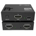 AX421 HDMI eARC Switch 1 TV x 2 Soundbar - nutze 2 Soundgeräte an einem TV