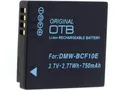 750mAh Li-Ion Akku für Panasonic DMW-BCF10E  / Panasonic DMW-BCF10 / CGA-S106C