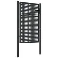 vidaXL Gartentor Anthrazit 100x150 cm Stahl