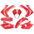 Verkleidungsset rot für Rieju MRT 50 Moped - ideal für individuelle Design-Aufkl