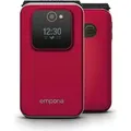 Emporia emporiaJOY (V228), 2G, (V3), GroЯtastenklapphandy, red - Rot