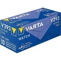 SR754W SR48 393 Silberoxid Batterie Varta 1,55 V - 10er Verpackung