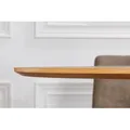 riess-ambiente Runder Esstisch VALHALLA WOOD 120cm natur Eiche Säulenfuß Esszimmertisch Küchentisch Tisch - Braun