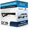 ORIS Anhängekupplung abnehmbar passend für Suzuki Grand Vitara 08.2010-05.2015