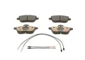 BOSCH Bremsbelagsatz Scheibenbremse 0986460957