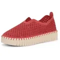 Ilse Jacobsen TULIP3373 Sneaker Plateausohle, atmungsaktive Mikrofaser, hoher Tragekomfort rot 37 EU