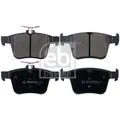 Febi Bilstein 16995 Bremsbelagsatz Scheibenbremse Hinterachse für Audi Seat VW