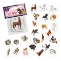 MAUDER VERLAG TapirElla Mini Tattoo Set Pferde 24 Stück
