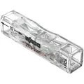 WAGO 2773-2401 Durchgangsverbinder zum Stecken,für ein- und mehrdrähtige Leiter,max. 4 mm2,transparent