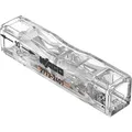 Durchgangsverbinder zum Stecken; 4,00 mm2; transparent, 100 Stück WAGO