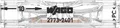 WAGO 2773-2401-100 Durchgangsklemme flexibel: - starr: 0.75-4mm² Polzahl: 1 100 St. Transparent