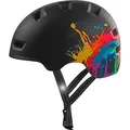 Skater- und Fahrradhelm | Schwarzer Splash | EN1078 - Schwarz