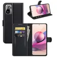 Wigento Handyhülle Für Xiaomi Redmi Note 10 5G Handy Tasche Wallet Premium Schutz Hülle Case Cover Etuis Neu Zubehör