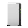 Synology DS220j 2-Bay Diskstation NAS Realtek RTD1296 512MB Ram 1xRJ-45 1GbE LAN-Port Bundle mit 2 x 6TB WD RED Plus HDD WD60EFZX - 68B3FN0