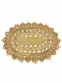 carpetfine Juteteppich Cate Oval Naturfarbe Beige 80x150 cm handgewebt aus Jute | Moderner Naturteppich Uni im Boho - Style Teppich Oval für Wohnzimmer, Schlafzimmer und Küche