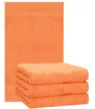 Betz Premium Handtuch Set 4-teilig – 4× Handtücher 50×100 cm, 100% Baumwolle 470 g/m², weich & saugstark, Oeko-TEX® Farbe orange
